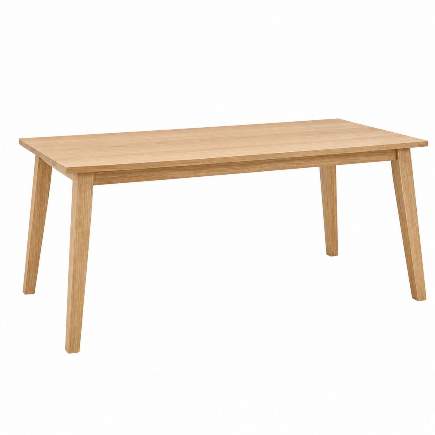 Rectangular Solid Oak Dining Table 180cm x 90cm x 75cm