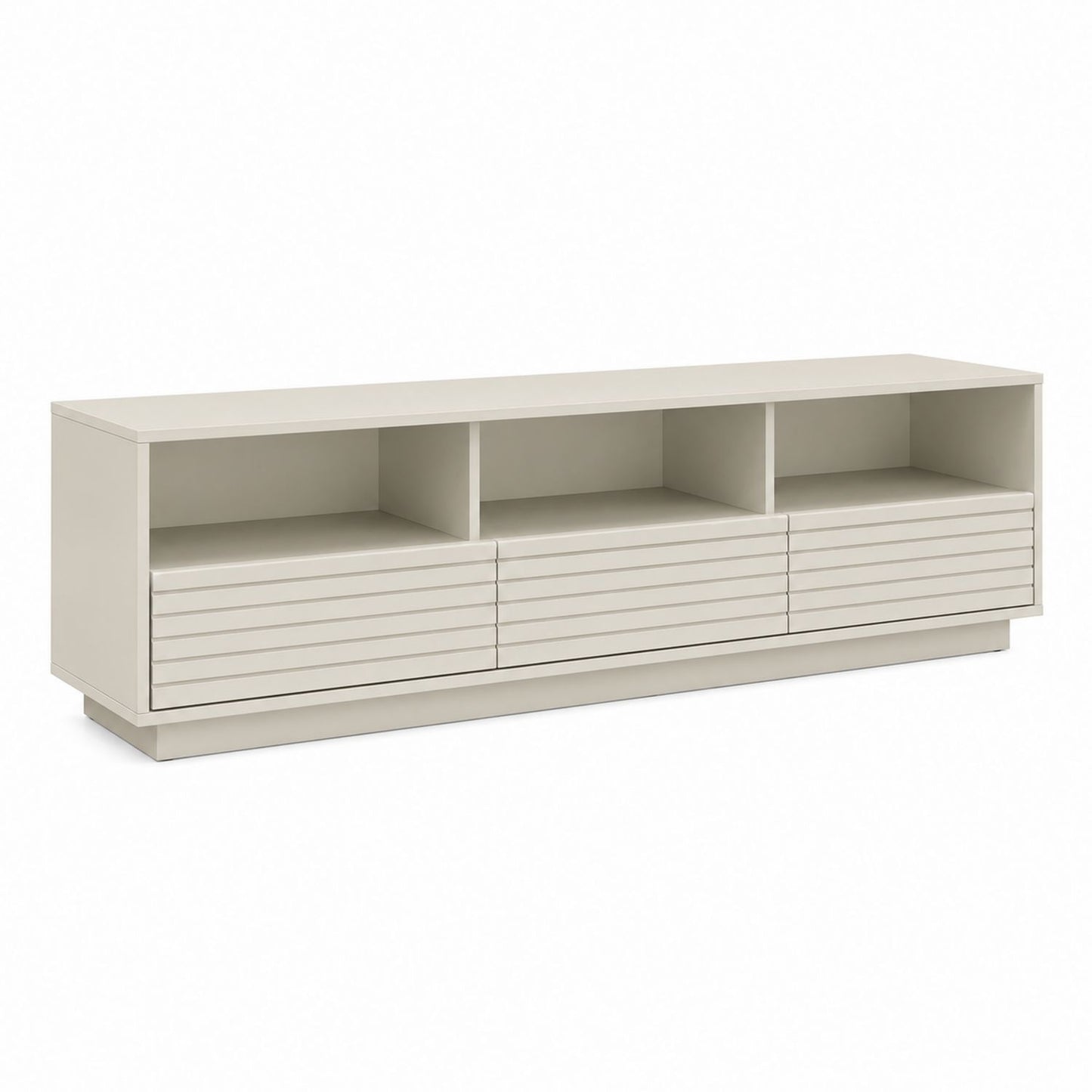 Engineered Wood TV Stand with Drawers 180cm Off-White