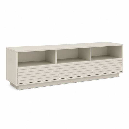Engineered Wood TV Stand with Drawers 180cm Off-White
